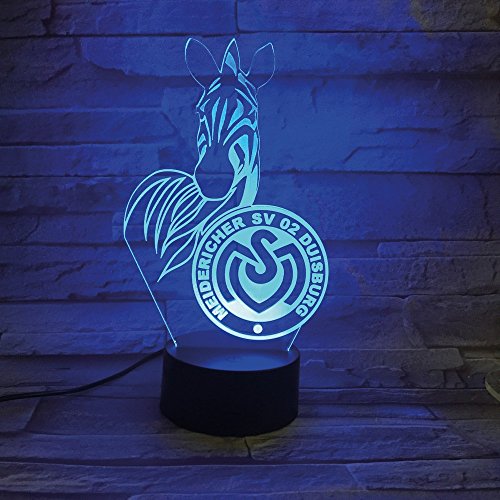 Preisvergleich Produktbild LED Nachtlicht "Logo" MSV DUISBURG