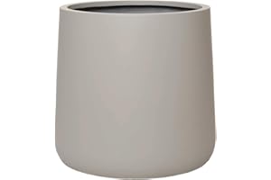 ‎VIVANNO VIVANNO Blumenkübel Pflanzkübel fiberlgas VEKRA 48x50 cm Creme