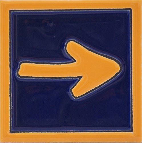 Preisvergleich Produktbild Keramik-Kachel Jakobspfeil