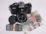 Diese Kamera wird mit einer Canon FD 50 mm f/1.8