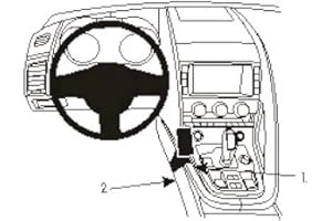 Brodit ProClip Support de fixation pour F-Type 13 Noir