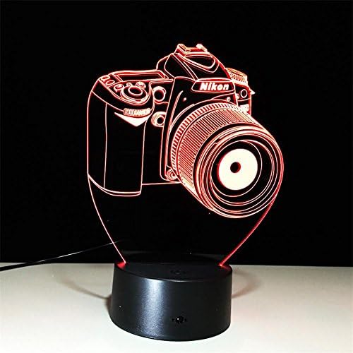 DREAM LAMP 3D Illusion Lamp Touch Remote Control Decor Lights Optical Visual LED Night Light House Desk Office Decor Xmas kids Gift , Couple