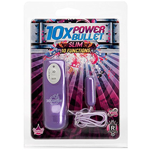 Preisvergleich Produktbild Doc Johnson 10X Power Bullet Slim purple, 1 Stück