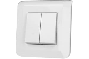LEGRAND | Double Interrupteur Ou Va-Et-Vient, Mosaic, Permet De Commander Deux Circuits Lumière, Connexion Rapide Sans Outil Par Bornes Automatiques, Livré Complet Avec Plaque Et Support De Montage