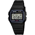 Casio F-91W-1YER Zegarek Męski Cyfrowy, Ø 35 mm, Czarny