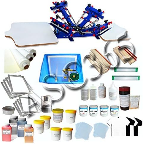 4 Color 2 Station Screen Printing Start Kit B by Artdid