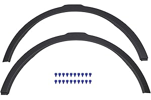 HouYeen Front Left and Right Wheel Arch Trim Moulding with PDC Hole for Land Range Rover Evoque L538 05.2011-12.2019