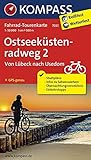 Fahrrad-Tourenkarte Ostseeküstenradweg 2, von Lübeck nach Usedom: Fahrrad-Tourenkarte. GPS-genau. 1:50000. (KOMPASS-Fahrrad-Tourenkarten, Band 7031)