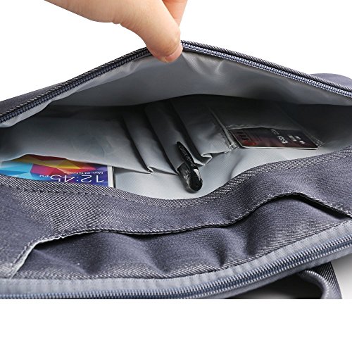 Bestdeal® Tragbar Ultra Dünne Tragetasche Hülle Tasche für 14.1″ Laptop, Notebook (Lila) - 3