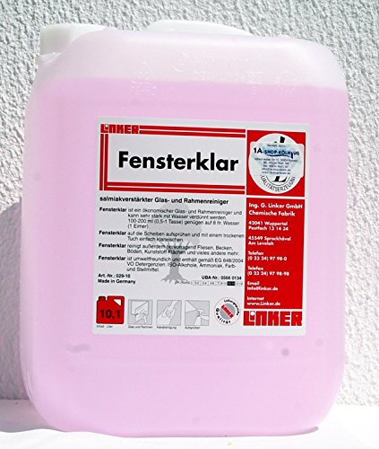 Preisvergleich Produktbild Linker Fensterklar Glasreiniger 10 Liter