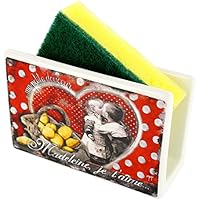 Esponja de cerámica francesa para "Madeleine Je T'Aime"