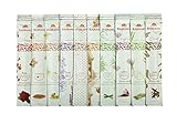10 paquetes de Multi fragancia y cada Pack tiene 20 palos de 8 pulgadas de altura