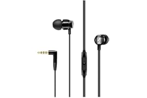 Sennheiser CX 300S In-Ear-Kopfhörer mit Universal Smart Remote ̶̶ Schwarz