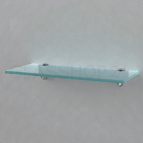 Glasregal 1000x200x8mm | Mattglas - 2