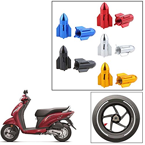 Vheelocityin Bullet Shape Multicolor Tyre Valve Cap (set of 2) For Honda Activa i RS.99 (34.00% Off) - Amazon