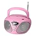 Produktbild AudioSonic CD 1567 Stereoradio pink
