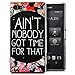 Produktbild Zanasta Designs Schutzhülle Sony Xperia Z5 Compact Hülle Silikon Case Cover Slim Silikonhülle Motiv Nobody Got Time