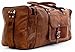 Produktbild VH Vintage Herren Tasche, 61 cm, Leder, handgemacht Braun braun 24 inch duffle