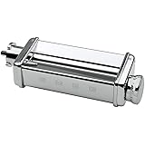 Smeg, Accessorio per la Sfoglia SMPR01 per Impastatrice, 10 Livelli di Regolazione Spessore, in Acciaio Cromato, Compatibile 