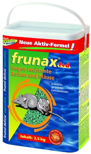 Frunax Rattenköder f+d 2,5kg Trommel