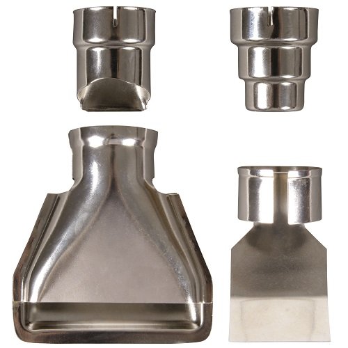 Einhell Heißluftpistole TE-HA 2000 E (2000 W, 3 Stufen, max. 550°C, Display mit Einstellrad, 4 Düsen, Koffer) - 3