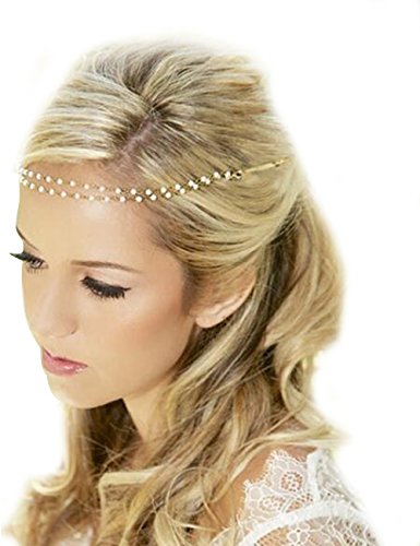 Gracewedding Fashion Gothic Women Ladies Crown Head Chain
