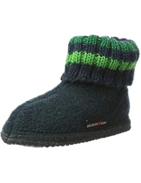 Haflinger Unisex-Kinder Hüttenschuh Paul Hohe Hausschuhe