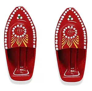 KRIWIN Tin Red Pop Pop Putt Putt Boat Toy Pack of 2