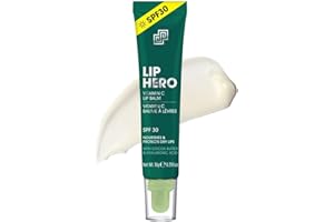 Shakeup Cosmetics Mens Lip Balm with Sunscreen SPF30, Hydrating & Repairing, Helps Soothe Dry & Chapped Lips, With Shea Butter & Vitamin E, 10ml. Aka. LIP HERO