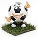 Produktbild Dekohelden24 Keramik Spardose Funny Football in Schwarz/Weiss, ca. 15 x 12 x 14 cm