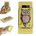 Produktbild Ooboom® Samsung Galaxy Note 8 Hülle TPU Silikon Gel Ultra Dünn Schutzhülle Handy Tasche Case Cover für Samsung Galaxy Note 8 - Eule