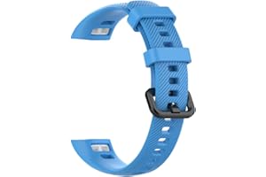Akemaio Correa para la muñeca, pulsera de silicona suave para la pulsera de reemplazo para Huawei Band 3 Pro y Band 4 Pro