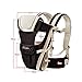 ELENKER™ Adjustable 4 Positions Carrier 3D Backpack Pouch Bag Wrap Soft Structured Ergonomic Sling Front Back Newborn Baby Infant Khaki