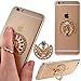 Produktbild We Love Case Universal Aufkleber Ring Standplatz Pfau Handy Halter 360 Grad Drehbar Metall Push Ring Finger Grip Bunte Handy Ständer Halter Motiv Muster Halterung Handy Stent für iPhone, Samsung, Android, iPad, alle Smartphones & Tablets (Blau)