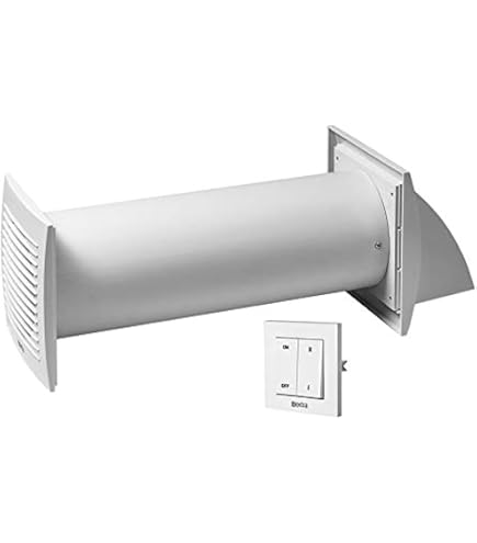 SYSTERM Accessori Per Recupero, Ventilazione, Riscaldamento, HVAC, Sistema HVAC, Recupero Del Calore, Ventilazione, Scatola Di Distribuzione, Impianto Di Ventilazione 75 Mm (scatola Di Distribuzione - 6
