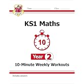 KS1 Maths 10-Minute Weekly Workouts - Year 2: perfect for catch-up and home learning (CGP KS1 Maths)