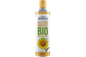 BENVOLIO 938 Bio Olio Di Semi Di Girasole Biologico - 750 Ml - Ricco Di Vitamina E E Di Omega 6