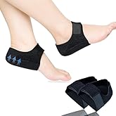 CETAPLAST 2 Pieces Plantar Fasciitis Heel Protectors and Gel Heel Cups – Premium Heel Pads for Women and Men to Relieve Heel 