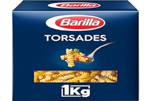 Barilla Classique Girandole Torsades n. 34 à la Semoule de Blé Dur Toujours Al Dente, 1 kg - Lot de 3
