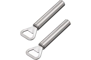 MATO Edelstahl Kapselheber Flaschenöffner Flaschen Öffner Kapsel Heber (2 - Pack)