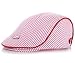 Thenice Baby Kids Beret Flat Cap Toddler Summer Sun Hat (Hot Pink)