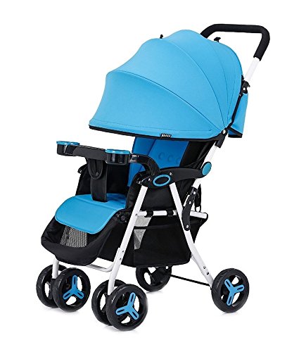 HSR Premier Baby Stroller (Blue) RS.4199 (51.00% Off) - Amazon