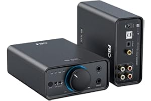 FiiO K7 Full Balanced HiFi DAC Kopfhörer-Verstärker AK4493S*2, XMOS XU208 PCM384kHz DSD256, USB/optisch/Koaxial/Cinch-Eingänge, 6,35 mm/4,4 mm Ausgang