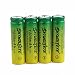 Produktbild Bescita Hot 4 Stück 3,7 V 1200 mAh 14500 AA Li-Ion wiederaufladbarer Akku für die Taschenlampe