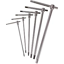 Beta Steckschlüssel-Sortiment 18-teilig Im Kunststoffkoffer - Innensechskant-Schlüssel Für 1/2" Antrieb, Verschiedene Längen