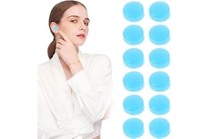 PYEUIFT 12 Pièces Schwimmen Ohrstöpsel, Bouchon Façonnable Oreille, Verbeserte Bouchon Oreille Piscine, de Bouchons d'oreilles de Natation en Silicone Réutilisables et Imperméables pour le surf