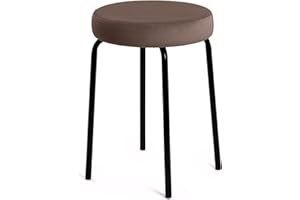 Avalon Sgabello Jolly moderno in velluto per arredo interno dim. 39 x 51cm - Colore Elephant