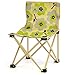 Produktbild Nexos Kinderstuhl Faltstuhl Campingstuhl beige grün grau Blumenmuster Angelstuhl 90x87x45cm, Stahlrohrrahmen bis 70 kg wasserabweisend robust Tragetasche Polyesterbezug 600D
