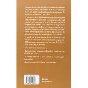 Coste de la dependencia al envejecer