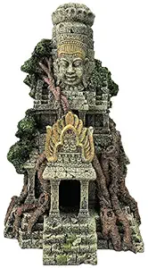SLOCME Aquarium Large Angkor Wat Buddha Statue Temple Decorations - Aquarium Angkor Buddha Decor Fish Tank Large Buddha Statue Ornament